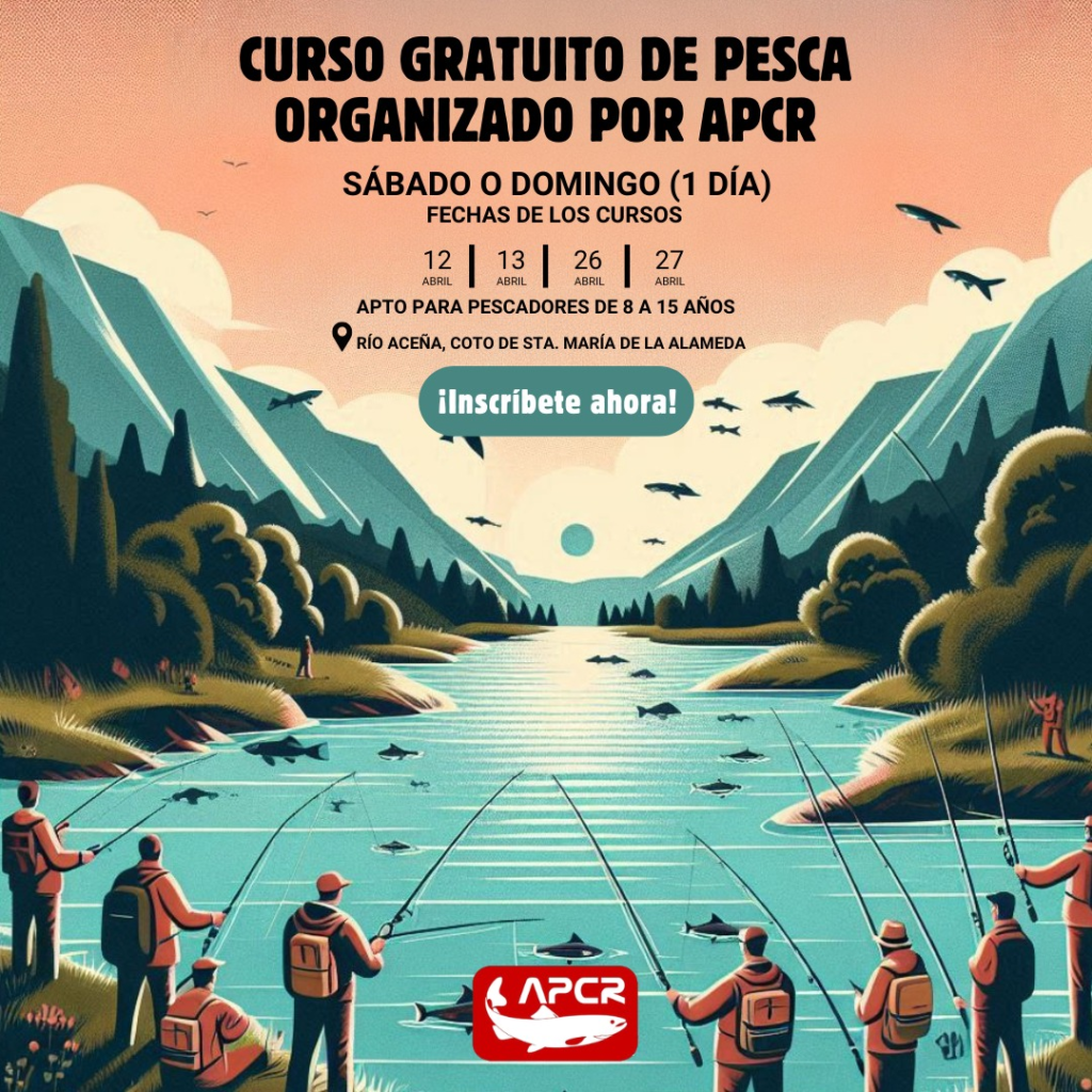 Curso gratuito de pesca organizado por APCR